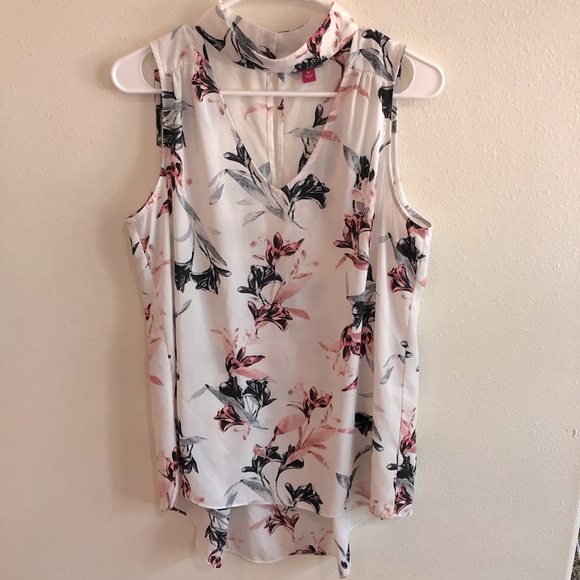 Vince Camuto Choker Neckline Blouse - Picture 1 of 11